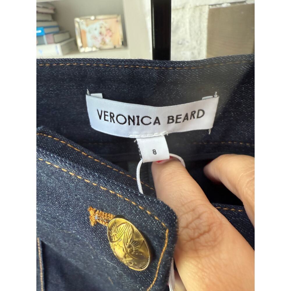 Veronica Beard Women's Dark Oxford Tani Pants Size 8 - Picture 7 of 9